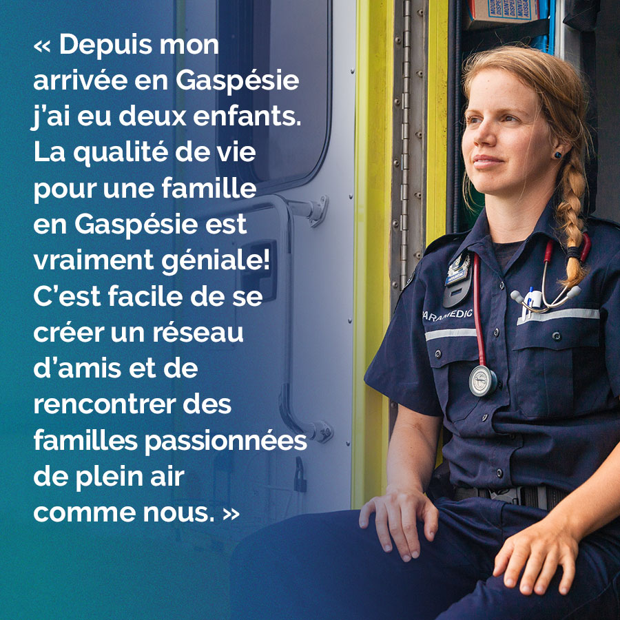 Temoignage-vivre-en-gaspesie Témoignage ambulancière en Gaspésie