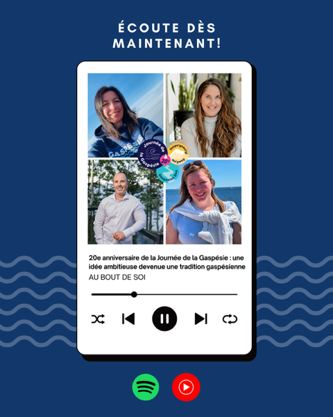 podcast sur la création de la Journée de la Gaspésie